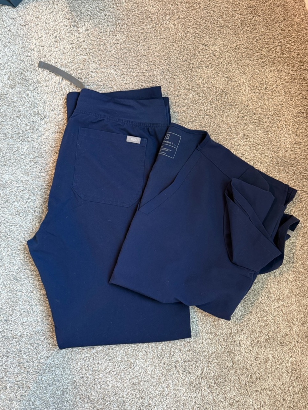 FIGS Scrubs Navy Blue